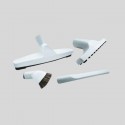 Set accessori spazzole color bianco universale diam.32 mm.