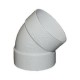 Curva 45° FF da 2" bianco