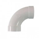 Curva 90° FF da 2" largo raggio bianca