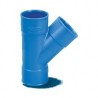 Derivazione a 45° FFF diam. 50 blu