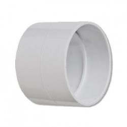 MANICOTTO con battente 2" bianco
