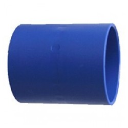 Manicotto diam.50 Blu per Tubo in PVC blu diam.50