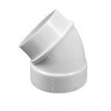 Curva 45° MF. Da 2" bianca