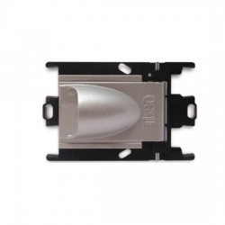 PRESA CONTACT AERTECNICA TUBO' x GEWISS CHORUS SILVER