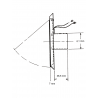 PRESA A PARETE INOX DA 1" 1/4