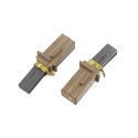 Coppia spazzole carboncini per aspiratori Vacuflo 588Q